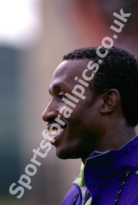 Linford Christie, UK Champs, 1990